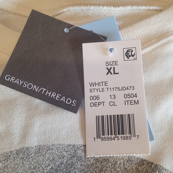 Grayson Threads Women's XL Skull Crew Neck Long Sleeve Graphic Sweatshirt Dress - Picture 8 of 8